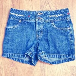 Girls Tommy Jean Shorts Size 8